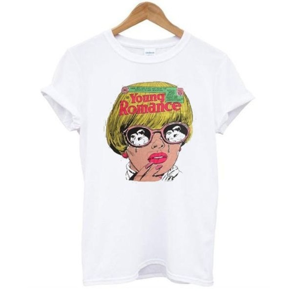 Young Romance Vintage DC Comic T Shirt